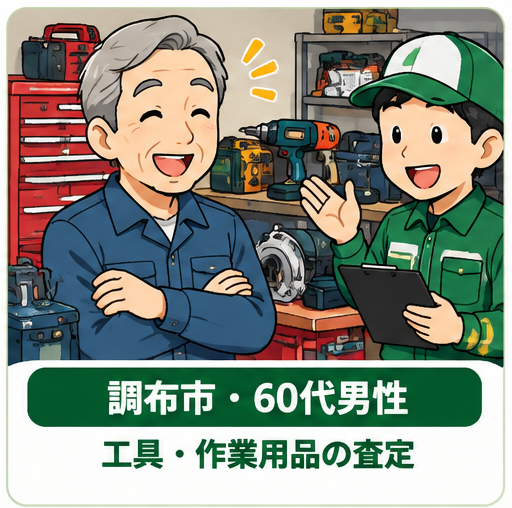 調布市・60代男性